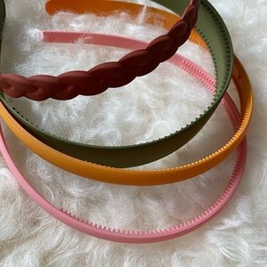 4pcs | Colorfulheadbands Hair Accessories Variety Set